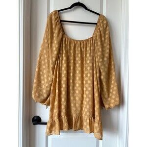 Show Me Your Mumu gold tunic sz Lg